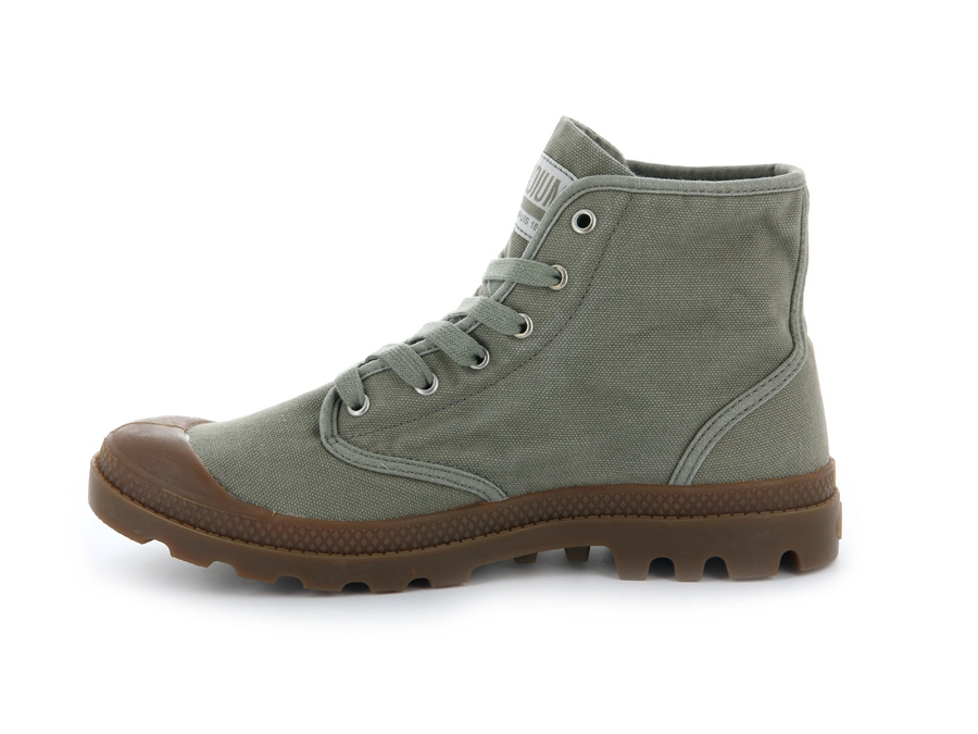 Dark Green Palladium Pampa Hi | HCP2952NR