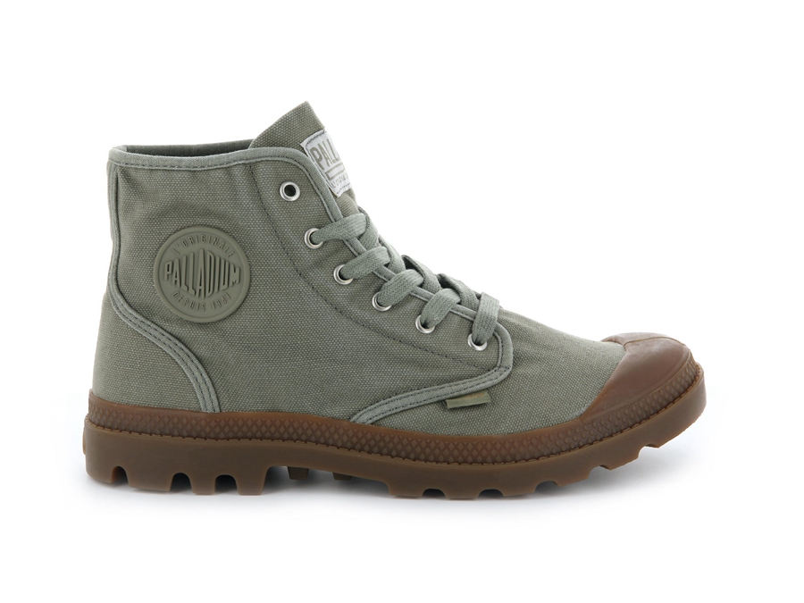 Dark Green Palladium Pampa Hi | HCP2952NR