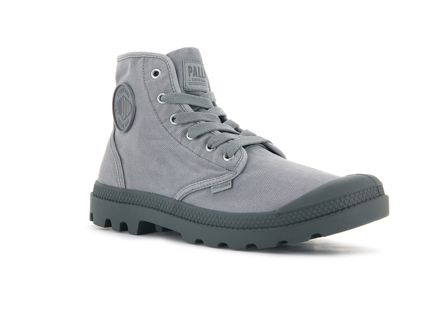 Grey Palladium Pampa Hi | MOJ9486AY