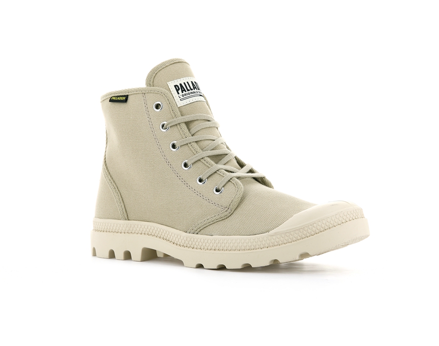 Khaki Palladium Pampa Hi | OHK8661EY