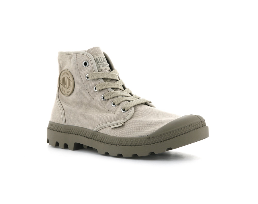 Light Khaki Palladium Pampa Hi | YBK6815FJ