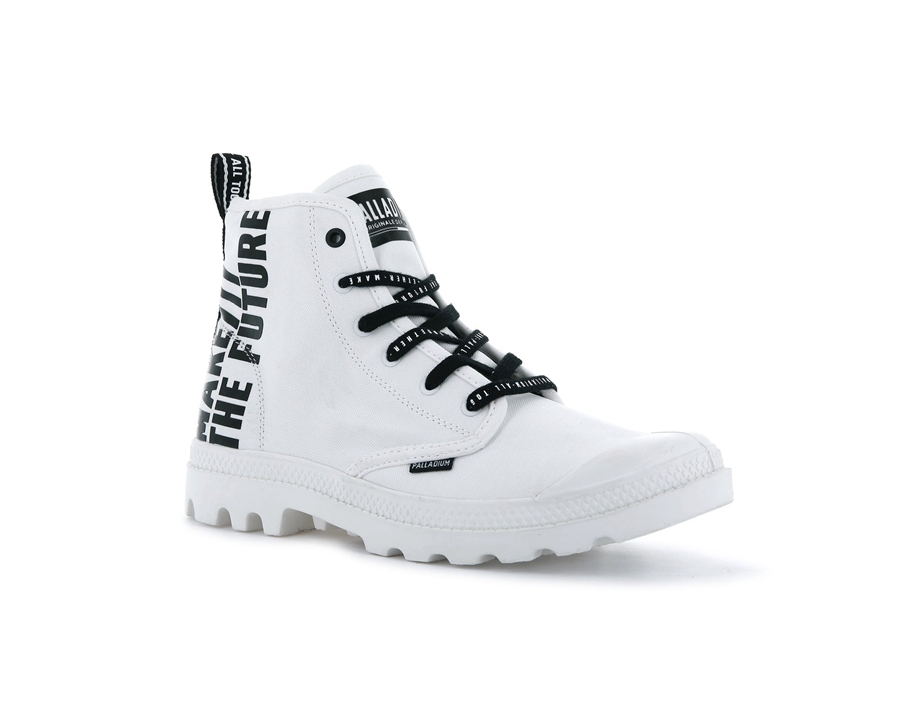 White Palladium Pampa Hi | CJP520CU