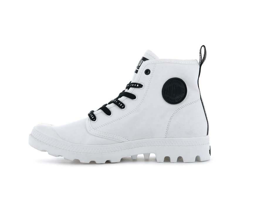 White Palladium Pampa Hi | CJP520CU