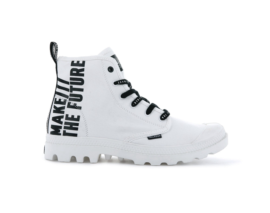 White Palladium Pampa Hi | CJP520CU