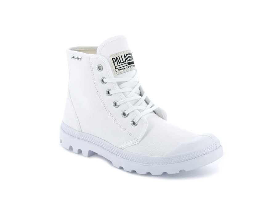 White Palladium Pampa Hi | LPD4764IO