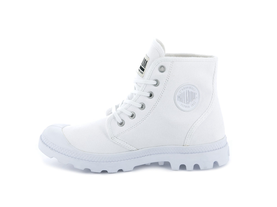 White Palladium Pampa Hi | LPD4764IO