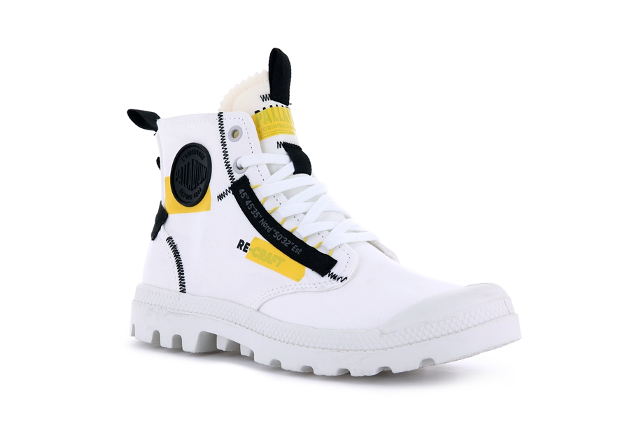 White Palladium Pampa Hi | XZM3117MO