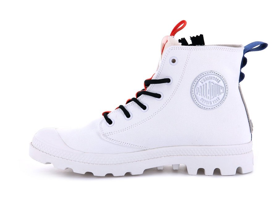 White Palladium Pampa Hi | ZBJ504XX