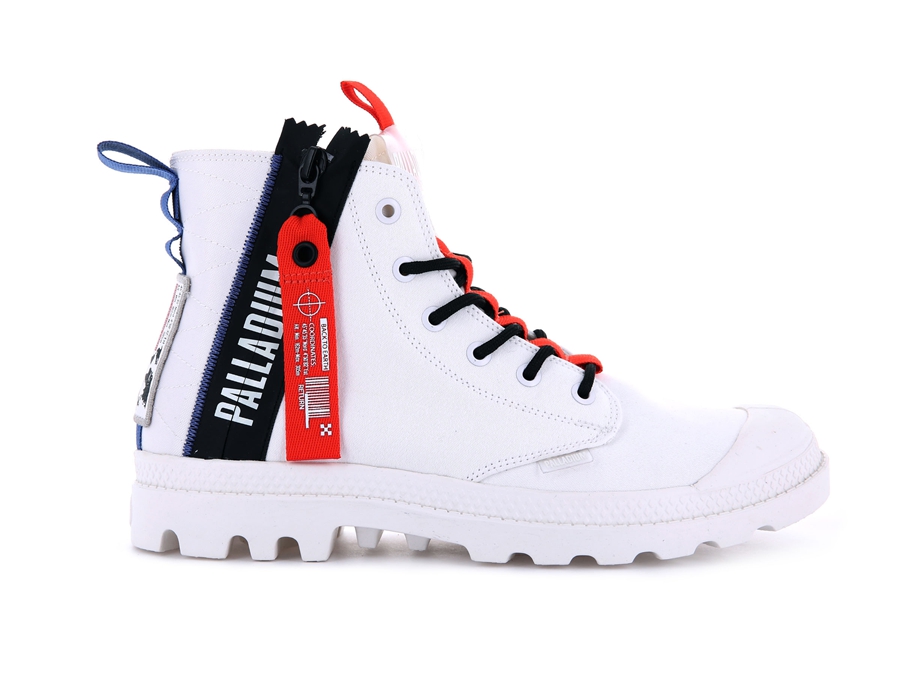 White Palladium Pampa Hi | ZBJ504XX